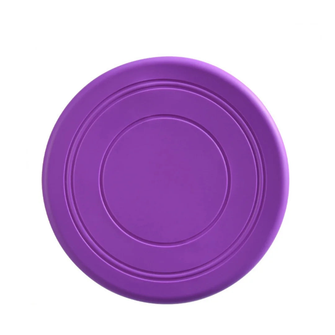 Frisbee para caes de estimação de silicone resistente e durável
