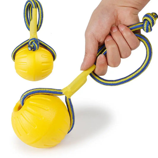 7/9cm Bola de borracha indestrutível, muito resistente e de alta qualidade para treinamento, adestramento e brincadeira com cães.