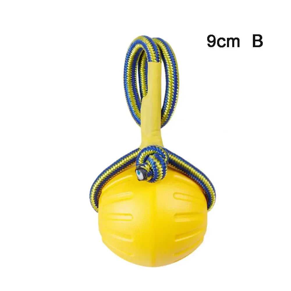 7/9cm Bola de borracha indestrutível, muito resistente e de alta qualidade para treinamento, adestramento e brincadeira com cães.