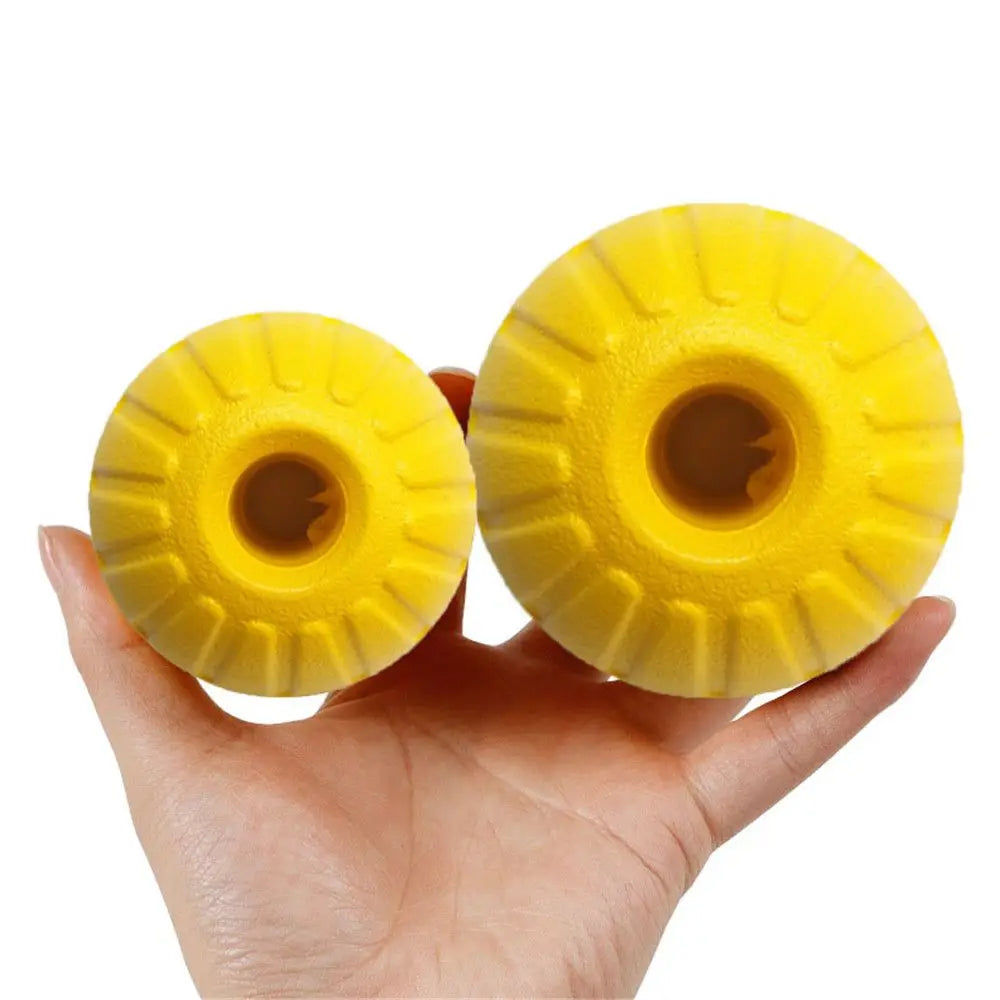 7/9cm Bola de borracha indestrutível, muito resistente e de alta qualidade para treinamento, adestramento e brincadeira com cães.