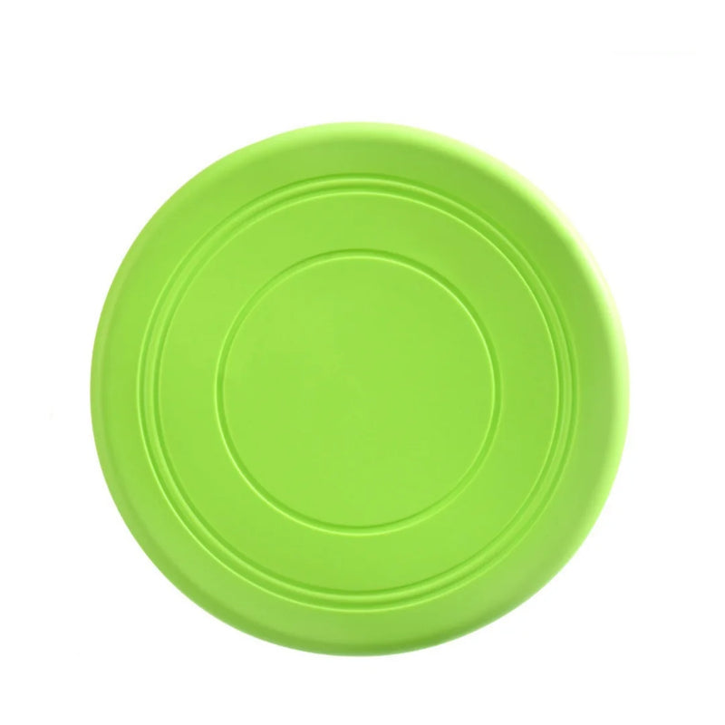 Frisbee para caes de estimação de silicone resistente  e durável
