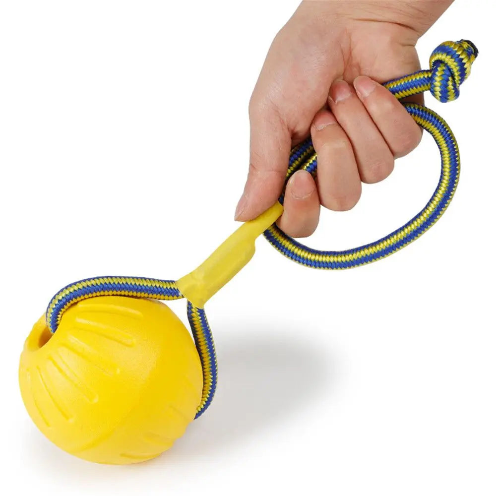 7/9cm Bola de borracha indestrutível, muito resistente e de alta qualidade para treinamento, adestramento e brincadeira com cães.