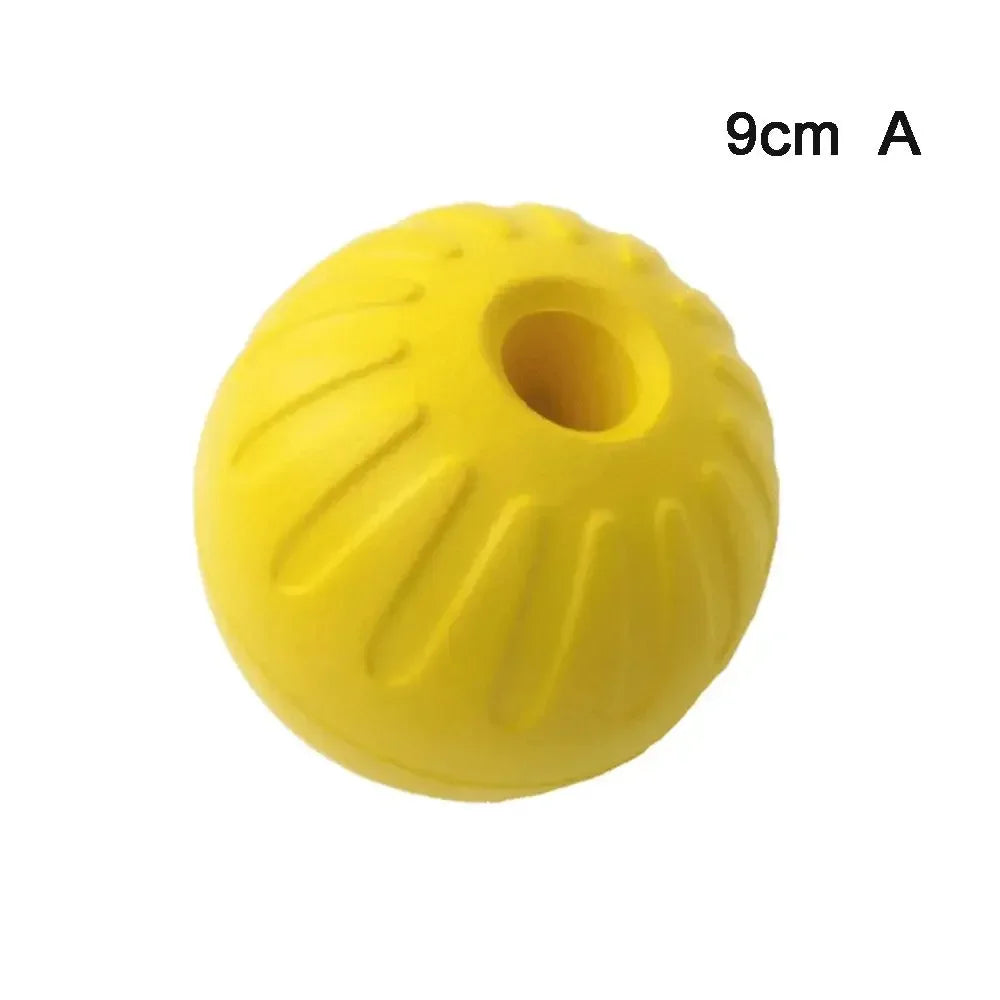 7/9cm Bola de borracha indestrutível, muito resistente e de alta qualidade para treinamento, adestramento e brincadeira com cães.